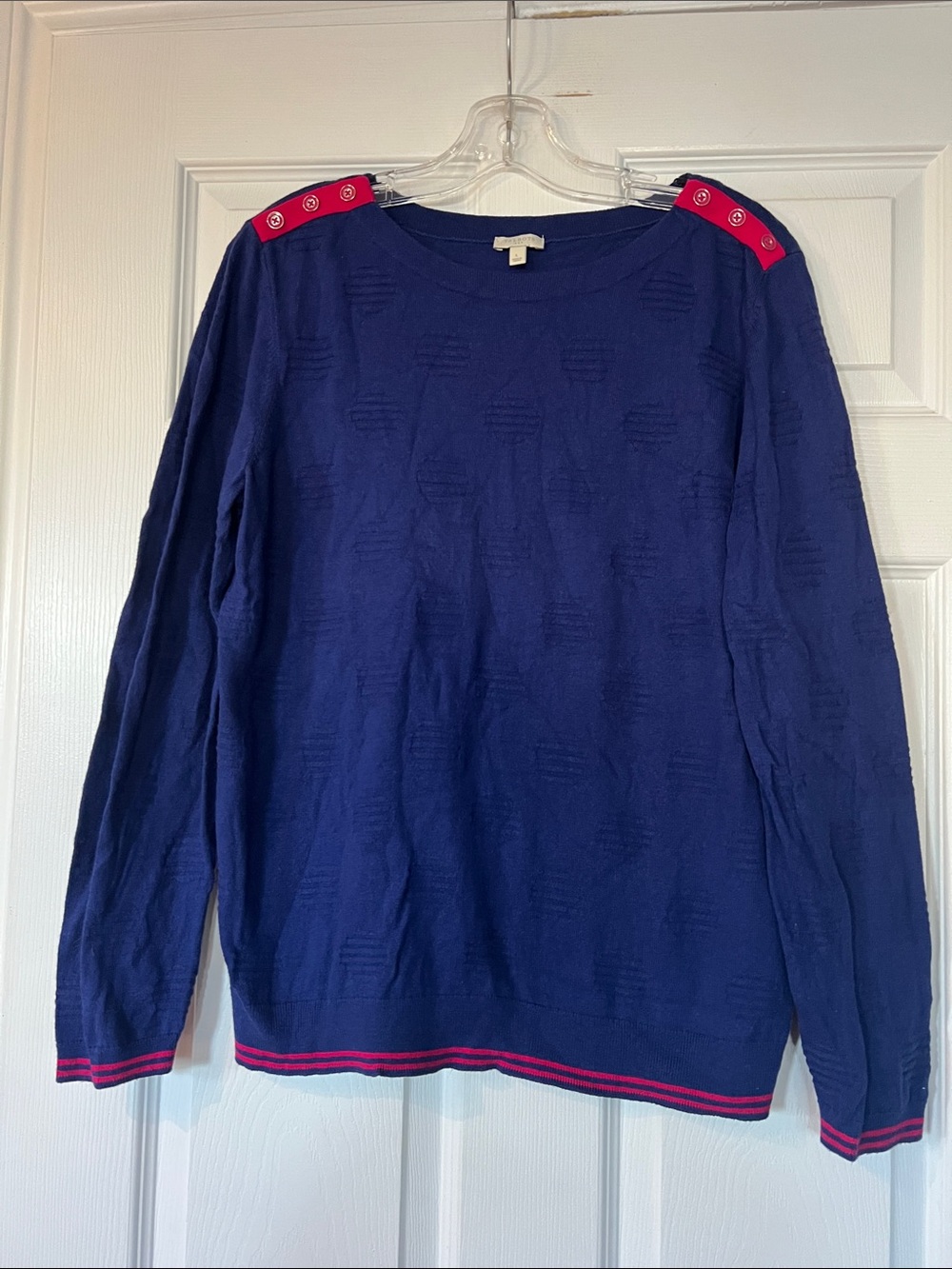 Talbots Deep Navy Knit Pullover